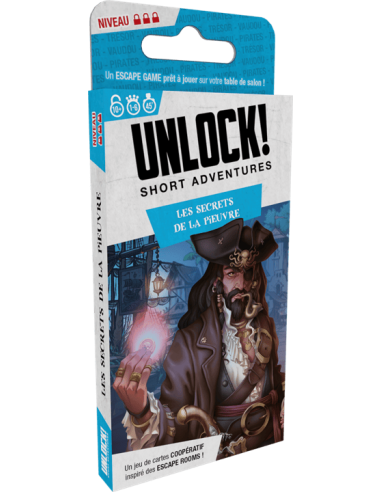 Unlock! Short Adventures : Les Secret de la Pieuvre - Jeu d'enquête - Couverture