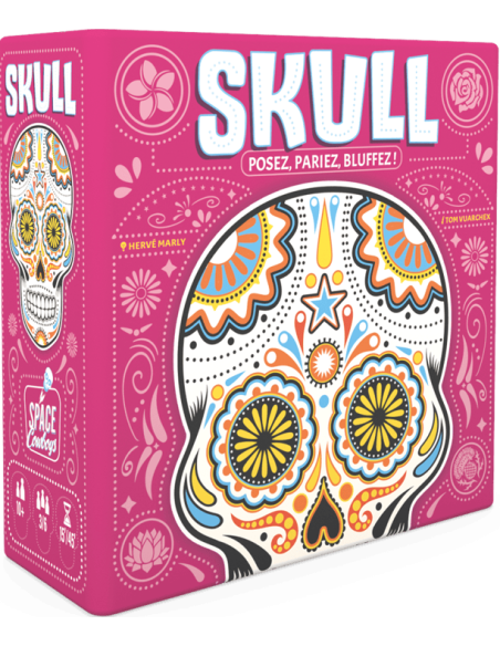 Skull (Rose) - Jeu de bluff - Couverture