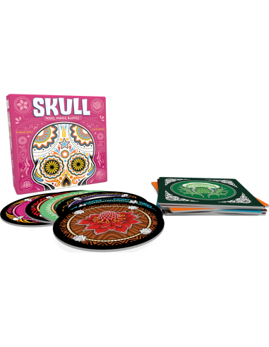 Skull (Rose) - Jeu de bluff - Matériel 3