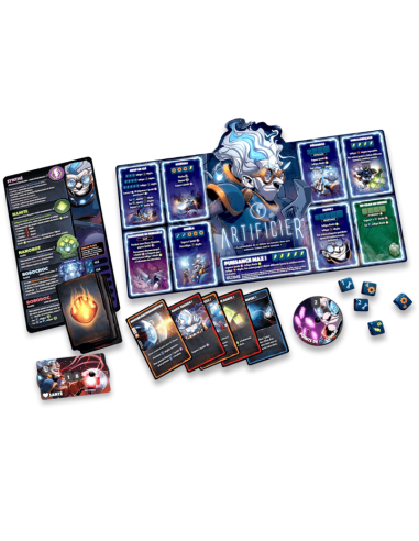Dice Throne S2 : Artificier VS Pirate Maudite - Jeu 2 Joueurs - Matériel