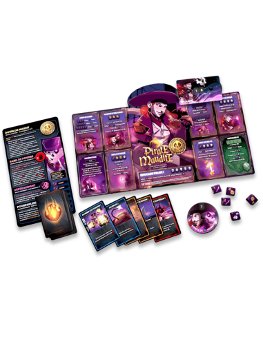 Dice Throne S2 : Artificier VS Pirate Maudite - Jeu 2 Joueurs - Matériel 2