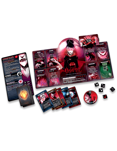 Dice Throne S2 - Séraphine vs Reine Vampire - Jeu d'Affrontement - Matériel 2