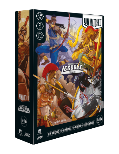 Unmatched : Combats de Légende Vol.2 - Jeux de société - Jeux Initiés - cover - boîte