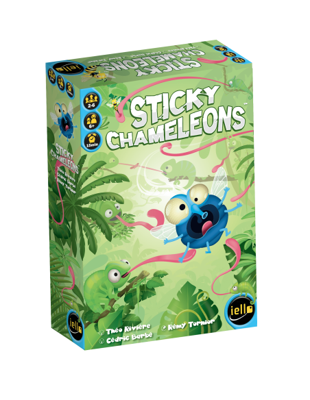 Sticky Chameleons - Jeux enfants - Jeux 6 ans - cover - boîte Sticky Chameleons - Jeux enfants - Jeux 6 ans - cover - boîte
