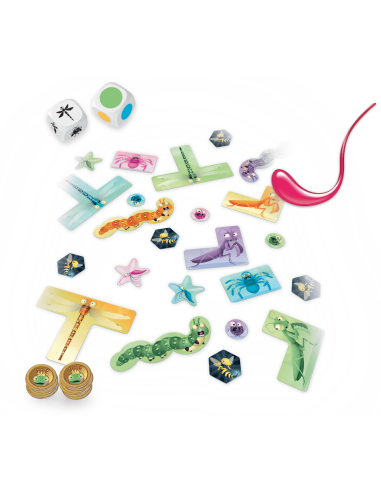 Sticky Chameleons - Jeux enfants - Jeux 6 ans - contenu - matériel Sticky Chameleons - Jeux enfants - Jeux 6 ans - contenu - matériel