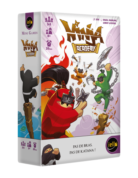 Ninja Academy - Jeux d'ambiance - Jeux pour l'Apéro - cover - boîte