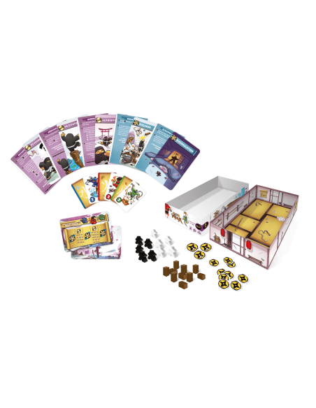 Ninja Academy - Jeux d'ambiance - Jeux pour l'Apéro - contenu - matériel - cartes
