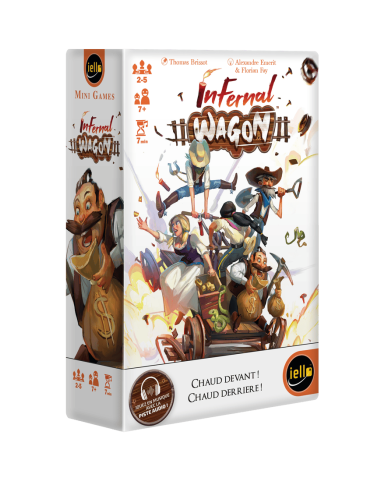 Infernal Wagon - Jeux de société - Jeux Familiaux - Jeux Coopératifs - cover - boîte