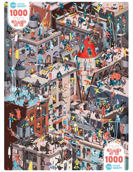 Puzzle UNIVERSE 1000p : Last Message - logique - visuel