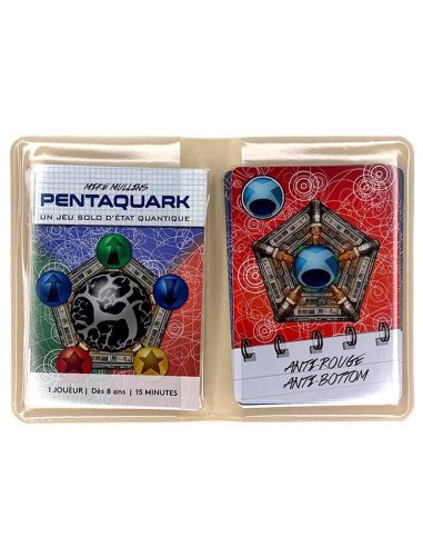 Pentaquark - Jeux de société - Casse-Tête - contenu - matériel - cartes