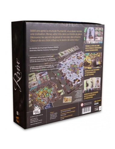 Revive - Jeux de société - Jeux Experts - dos de la boîte Revive - Jeux de société - Jeux Experts - dos de la boîte