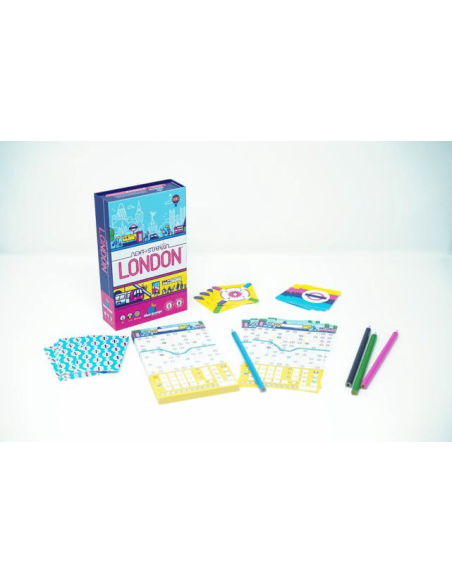 Next Station London - Flip and Write - Matériel