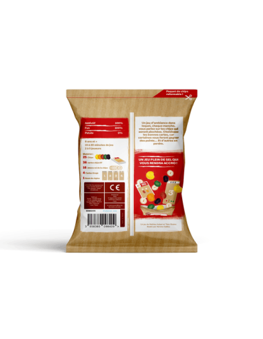 Paquet de Chips - Jeu d'apéro - Dos