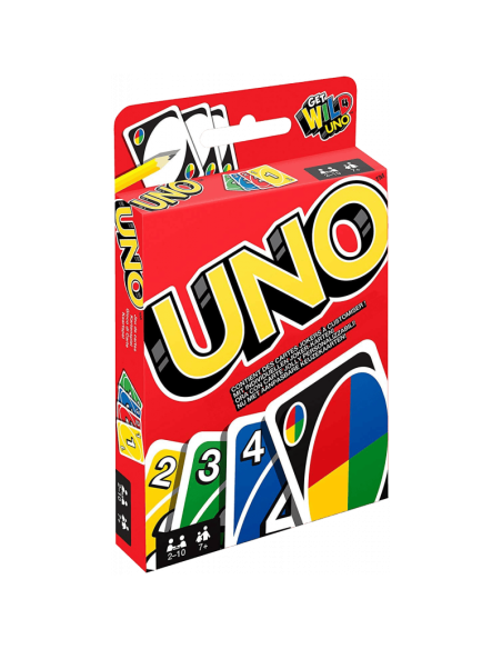 UNO - Jeux de société - Jeux Familiaux - cover - boîte UNO - Jeux de société - Jeux Familiaux - cover - boîte