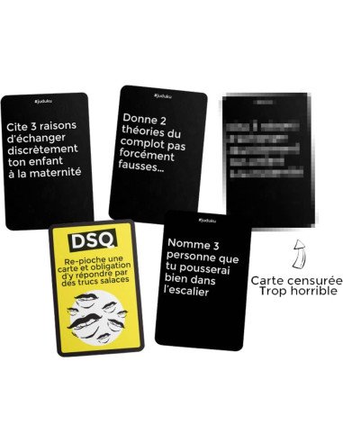 Juduku - Jeux d'ambiance - Jeus pour l'Apéro - contenu - cartes