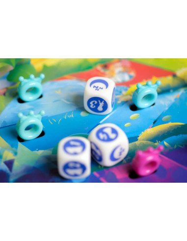 Clefs Magiques - Jeux enfants - Jeux 5 ans  - boîte - contenu - matériel - dés - clefs
