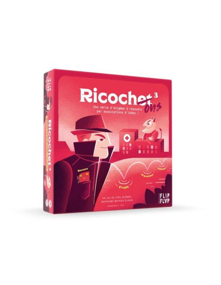 Ricochet 3 - Ricochons : Quand Satan Brouille l'Ecoute - Jeux de société - Jeux Familiaux - Jeux Coopératifs - cover - boîte