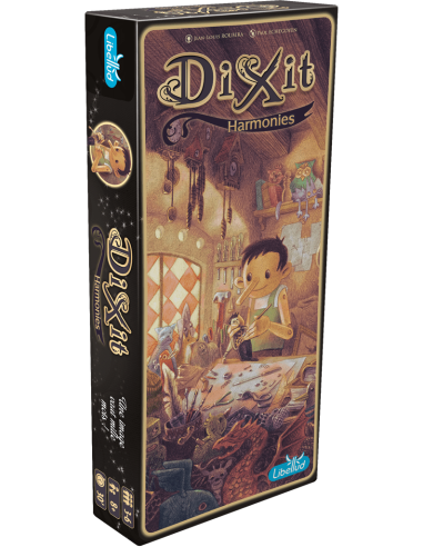 Dixit : Harmonies (Ext.) - Jeux de société - Jeux Familiaux - cover - boîte Dixit : Harmonies (Ext.) - Jeux de société - Jeux Familiaux - cover - boîte
