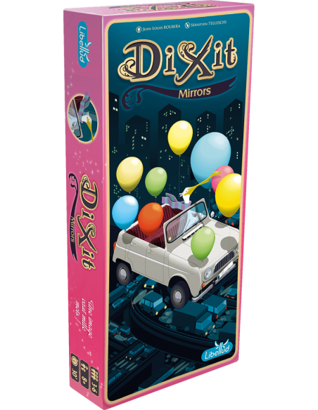 Dixit : Extension Mirror - Jeux de société - Jeux Familiaux - cover - boîte Dixit : Extension Mirror - Jeux de société - Jeux Familiaux - cover - boîte