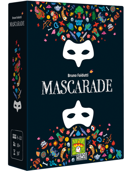 Mascarade : Nouvelle Version - Jeux de société - Jeux Familiaux - cover - boîte