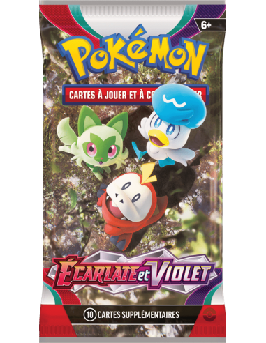 Booster Pokémon EV01 : Ecarlate et Violet