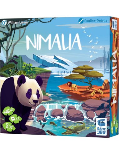 Nimalia - Jeux de société - Jeux Familiaux - cover - boîte