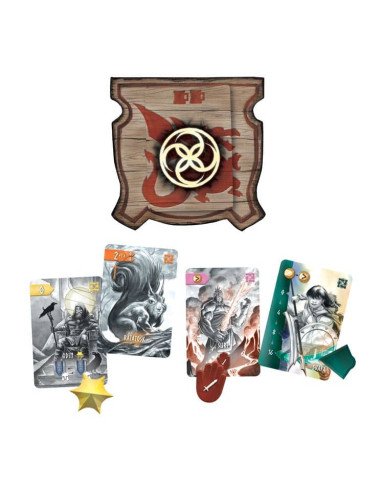 Idavoll : Extension Nidavellir - Jeux de société - Jeux Initiés - contenu - matériel - cartes - jetons