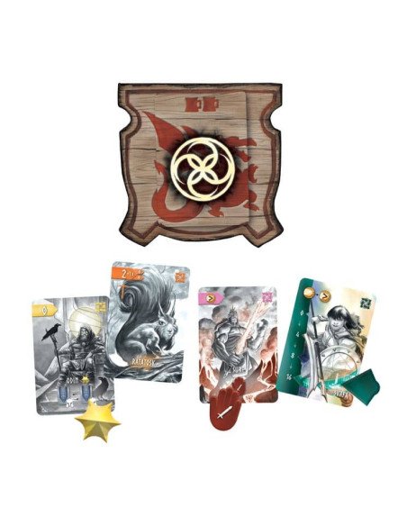 Idavoll : Extension Nidavellir - Jeux de société - Jeux Initiés - contenu - matériel - cartes - jetons