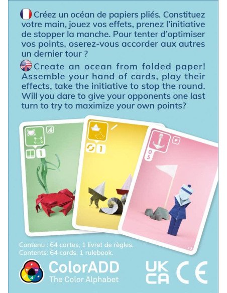 Sea Salt & Paper - Jeu de société - Jeux Initiés - dos de la boîte