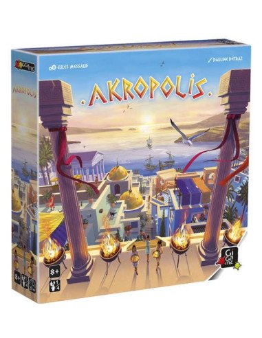 Akropolis - Jeux de société - Jeux Familiaux - cover - boîte