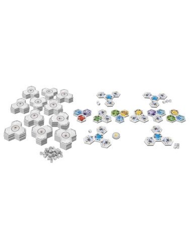 Akropolis - Jeux de société - Jeux Familiaux - contenu - matériel - tuiles