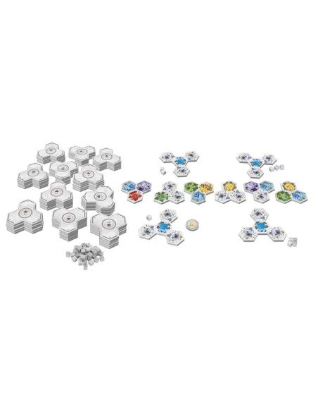 Akropolis - Jeux de société - Jeux Familiaux - contenu - matériel - tuiles