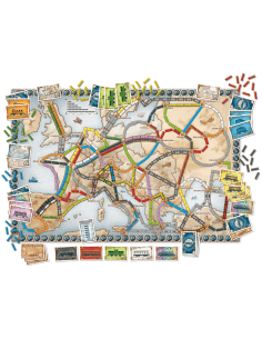 Les Aventuriers du Rail : Europe - Jeux de société - Jeux Familiaux - cover - couverture - boîte 2