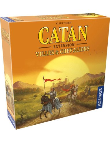 Catan : Villes et Chevaliers (Ext.) - Jeux de société - Jeux Initiés - cover - couverture - boîte