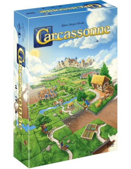 Carcassonne - Jeux de société - Jeux Familiaux - cover - couverture - boîte