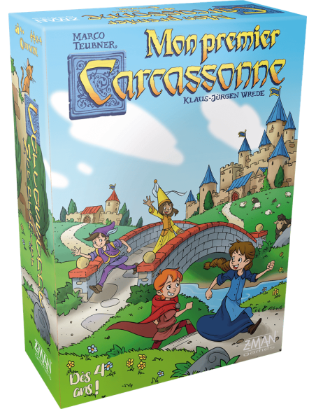 Mon Premier Carcassonne - Jeux enfants - Jeux 4 ans - cover - couverture - boîte