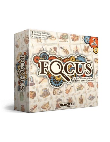 Focus - Jeux de société - Jeux 2 Joueurs - cover - couverture - boîte