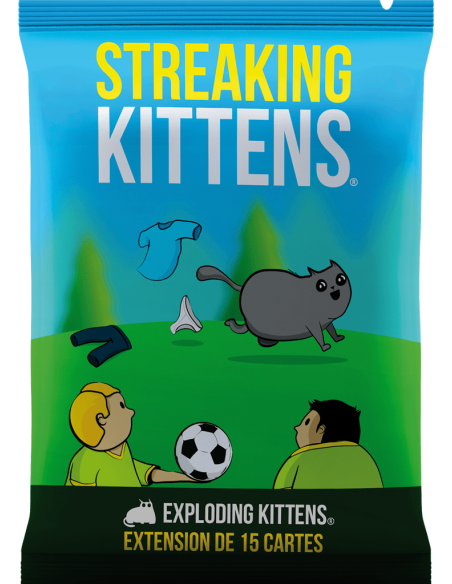 Exploding Kittens : Streaking Kittens (Ext.) - Jeu d'Ambiance - Les Gentlemen du Jeu
