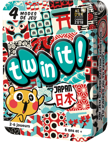 Twin it Japan - Jeux de société - Jeux Familiaux - cover - couverture - boîte