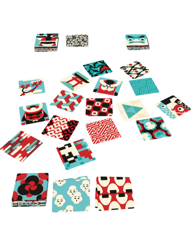 Twin it Japan - Jeux de société - Jeux Familiaux - contenu - matériel - cartes