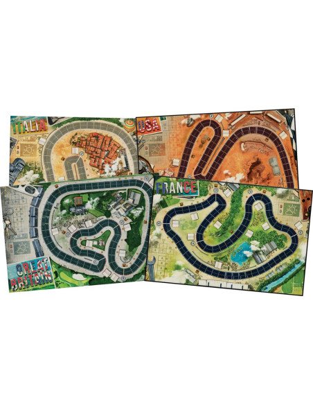 Heat - Jeux de société - Jeux Initiés - contenu - matériel - plateaux