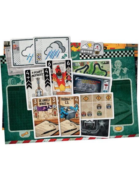 Heat - Jeux de société - Jeux Initiés - contenu - matériel - plateaux - cartes