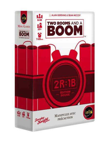 Two Rooms And a Boom - Jeu d'ambiance - Boite Two Rooms And a Boom - Jeu d'ambiance - Boite