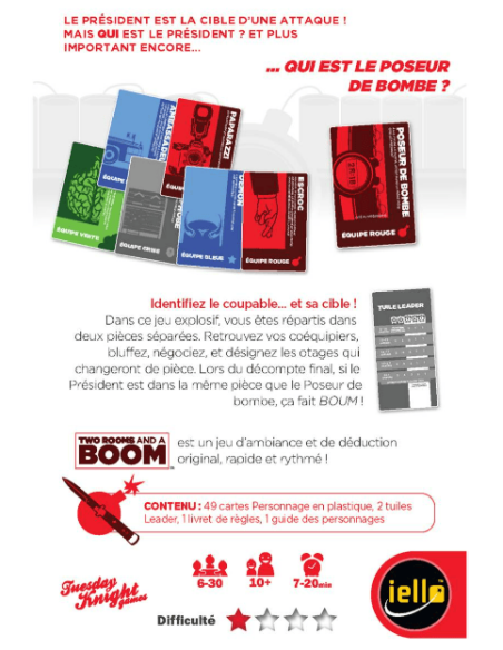 Two Rooms And a Boom - Rouge