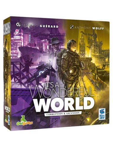 It's a Wonderful World : Corruption & Ascension - Jeux de société - Jeux Initiés - cover - couverture - boîte