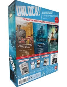 Unlock! Game Adventures - Jeux de société - Jeux d'Enquêtes - cover - couverture - boîte 2
