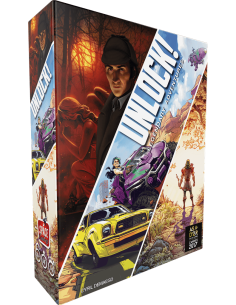 Unlock! Legendary Adventures - Jeux de société - Jeux d'Enquêtes - cover - couverture - boîte