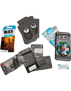 Unlock! Short Adventures : Le Réveil de la Momie - Jeux de société - Jeux d'Enquêtes - cover - couverture - boîte 2