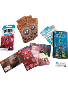Unlock! Short Adventures : Le Vol de l'Ange - Jeux de société - Jeux d'Enquêtes - cover - couverture - boîte 2