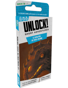 Unlock Short Adventures : Le Donjon de Doo-Arann - Jeux de société - Jeux d'Enquêtes - cover -couverture - boîte